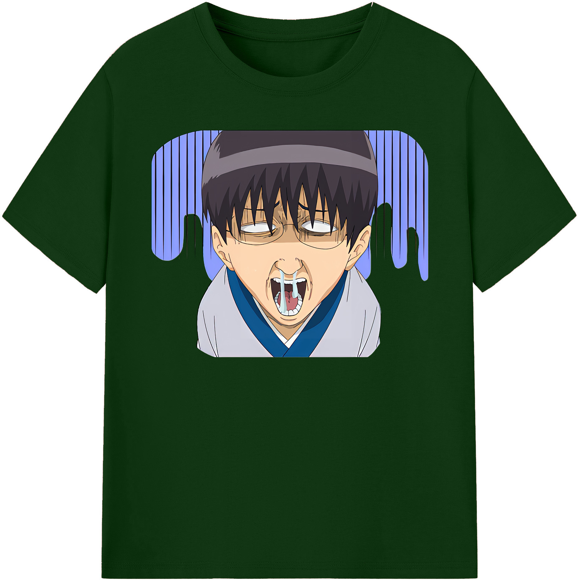 （画像用） ぎんたま 坂田銀時（さかたぎんとき） 神楽 志村新八（しむら しんぱち） GINTAMA Sakata Gintoki Kagura Shimura Shinpachi 綿100％半袖Tシャツ（フロントプリント）